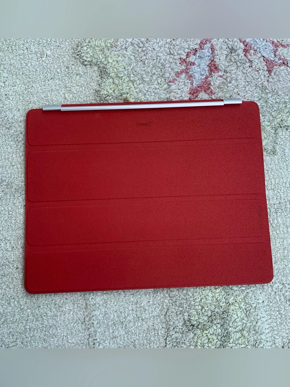 Genuine Apple iPad Leather Smart red cover 2nd gen
